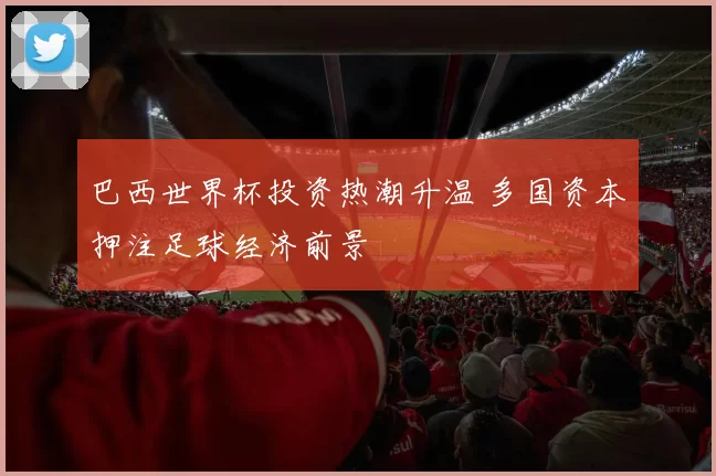 巴西世界杯投资热潮升温 多国资本押注足球经济前景